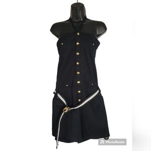 VINTAGE Rocawear Strapless Black Romper, NWT Sz 2X